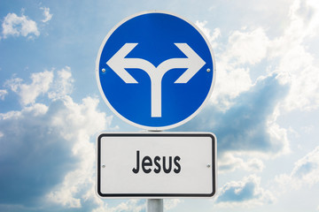 Schild 121 - Jesus