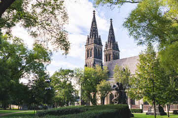Prague - Basilica of St Peter and St Paul