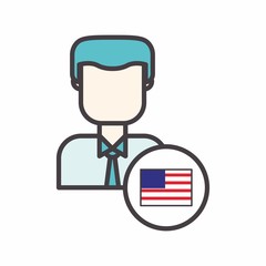 teacher logo icon vector
