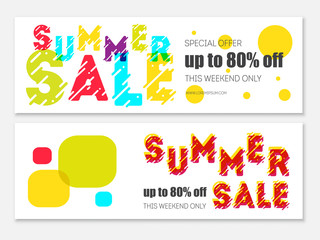 Summer sale template