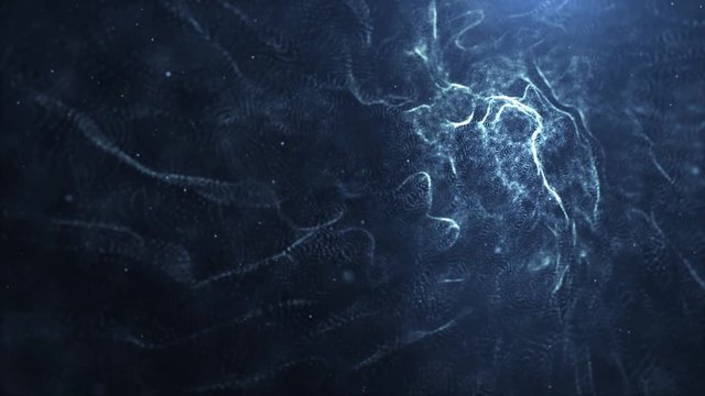 Seamlessly loop-able animation of shimmering particles. Perfect as a background for topics like holiday or luxury. Created in After Effects with Trap code Particular.