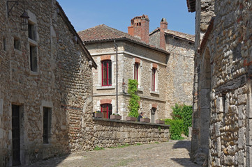 Fototapeta na wymiar Medieval town of Perouges