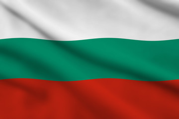 Obraz premium Bulgarian Flag
