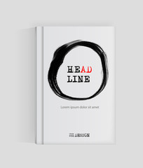 Black abstract design.