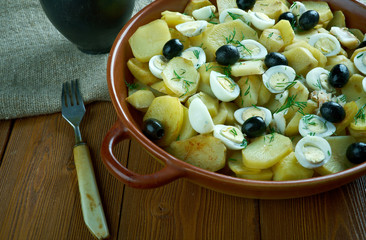 Portuguese Cod Fish Casserole