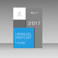 Vector brochure design template