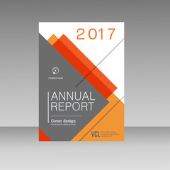 Vector brochure design template