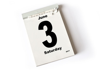 3. June 2017