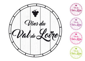 Tonneau Vins du Val de Loire