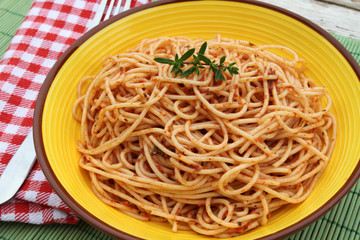spaghetti à la provençale 12082016