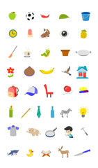 set of icons for children