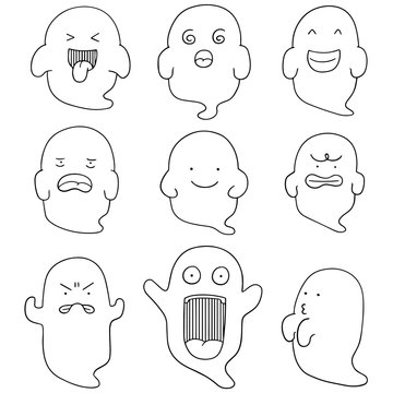 vector set of ghost