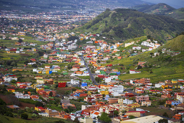 Fototapeta na wymiar valley in Anaga mountain