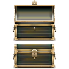 Vector Old Chest