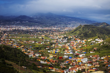 Fototapeta na wymiar valley in Anaga mountain