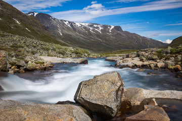 Naklejka na ściany i meble Norway landscape