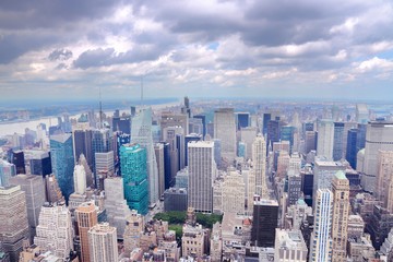 Fototapeta premium New York aerial view