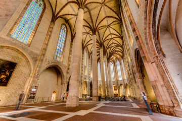 Convent of the Jacobins in Toulouse, France.
