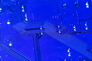 Circuit board background
