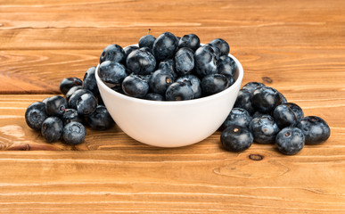 Blueberries in bowl