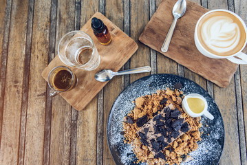 Pictures of coffee and cake
