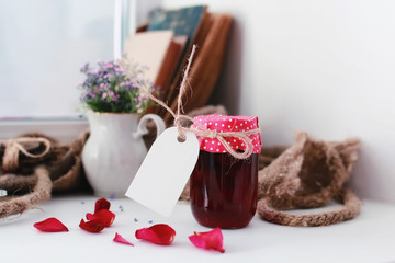 rustic homemade jam