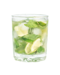Fresh mojito in glass
