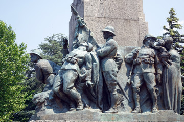 Memorial to First world war Casualties in Northern Italy