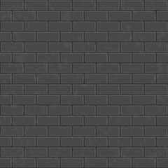 Dark seamless brick wall