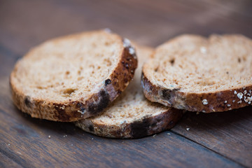 Fungus on expire bread