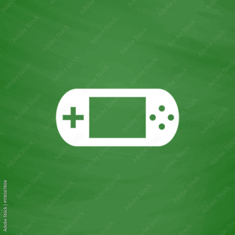 Poster handheld game console