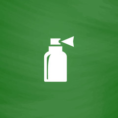 Spray flat icon