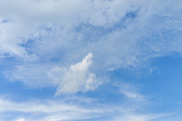 blue sky and clouds sky