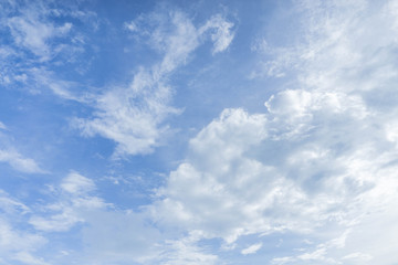blue sky and clouds sky