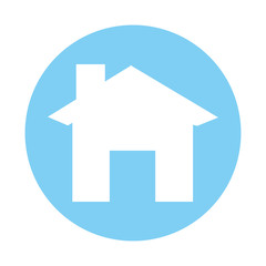 house home silhouette isolated icon