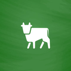 Cow flat icon