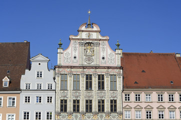 Fototapeta premium Rathaus in Landsberg am Lech