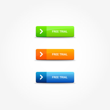 Free Trial Web Buttons