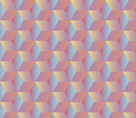 Abstract geometric background with cubes