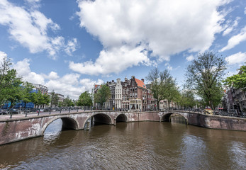 Obraz premium Keizersgracht canal in Amsterdam, Netherlands.