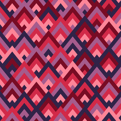 Seamless vector geometric rhombus color pattern background