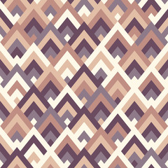 Seamless vector geometric rhombus color pattern background