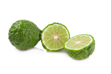 Bergamot isolated on white background