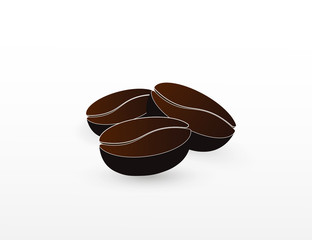 Coffee beans icon