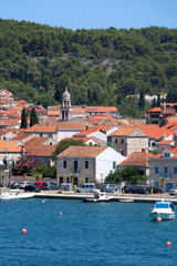 Obraz premium Vela Luka, island Korcula, Croatia.