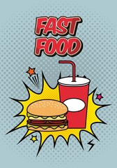fast food pop art