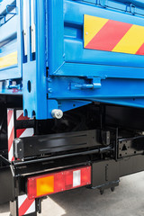 metal body of the truck