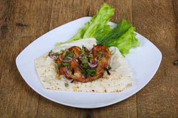 Grilled quail