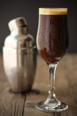 Iced Espresso on the table