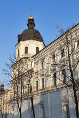 Fototapeta premium Church of the Annunciation in Bratsky monastery. Kiev, Ukraine.